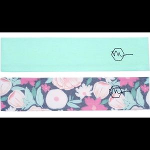 Maven Thread Floral Headbands Set of 2